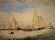 Regatta Beating To Windward Joseph Mallord William Turner